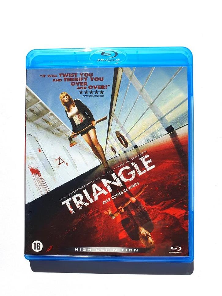 Triangle, Cd's en Dvd's, Blu-ray, Zo goed als nieuw, Horror, Ophalen of Verzenden