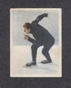 Sportplaatje Schaatsen Anton Huiskes Wierden 1954., Ophalen of Verzenden, Zo goed als nieuw