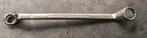 Grome - Vanadium WGB ringsleutel maat 19 / 22 mm., Ophalen of Verzenden, Gebruikt