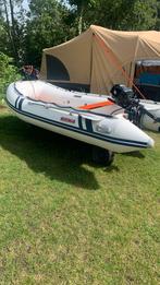 Rubberboot suzumar 360+mercury 5 pk+strandtrailer, Watersport en Boten, Ophalen, Zo goed als nieuw, Overige typen, Motorboot