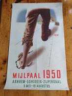 Mijlpaal 1950. Arnhem -Sonsbeek-Zijpendaal. 1950  DOEVE, Verzamelen, Ophalen of Verzenden, A1 t/m A3, Film en Tv, Rechthoekig Staand