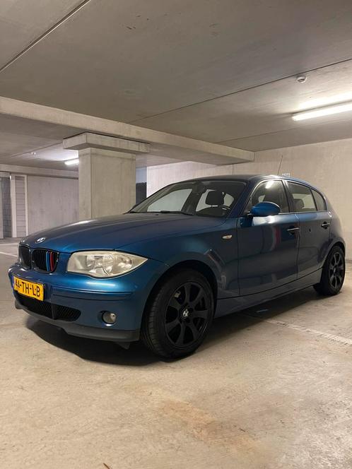 BMW 1-Serie 1.6 116I 2005 Blauw, Auto's, BMW, Bedrijf, 1-Serie, Benzine, D, Hatchback, Handgeschakeld, Geïmporteerd, Blauw, Achterwielaandrijving