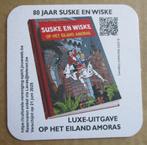 bierviltje 80 jaar Suske en Wiske, eiland Amoras Vandersteen, Verzenden, Nieuw, Overige typen