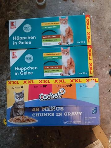 Kattenvoer nog nieuw beschikbaar voor biedingen