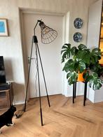 Industriële stalamp, Huis en Inrichting, Lampen | Vloerlampen, Ophalen, 100 tot 150 cm, Zo goed als nieuw, Modern industrieel
