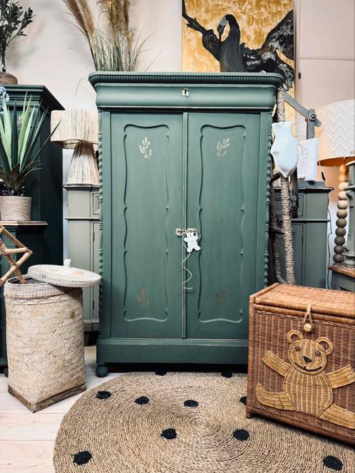 Biedermeier meidenkast linnenkast servieskast buffetkast, Huis en Inrichting, Kasten | Ladekasten, Ophalen
