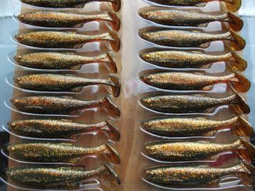5 stuks Savage Gear 3D Fat Minnow T-Tail roofvis shads  beschikbaar voor biedingen