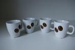 4 Espresso kopjes merk Siaki, Huis en Inrichting, Ophalen of Verzenden, Zo goed als nieuw, Overige stijlen, Kop(pen) en/of Schotel(s)