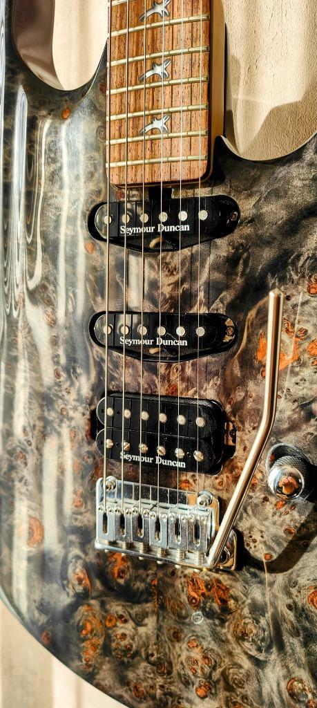 Prachtige Lodestone gitaar, Muziek en Instrumenten, Snaarinstrumenten | Gitaren | Elektrisch, Zo goed als nieuw, Solid body, Overige merken