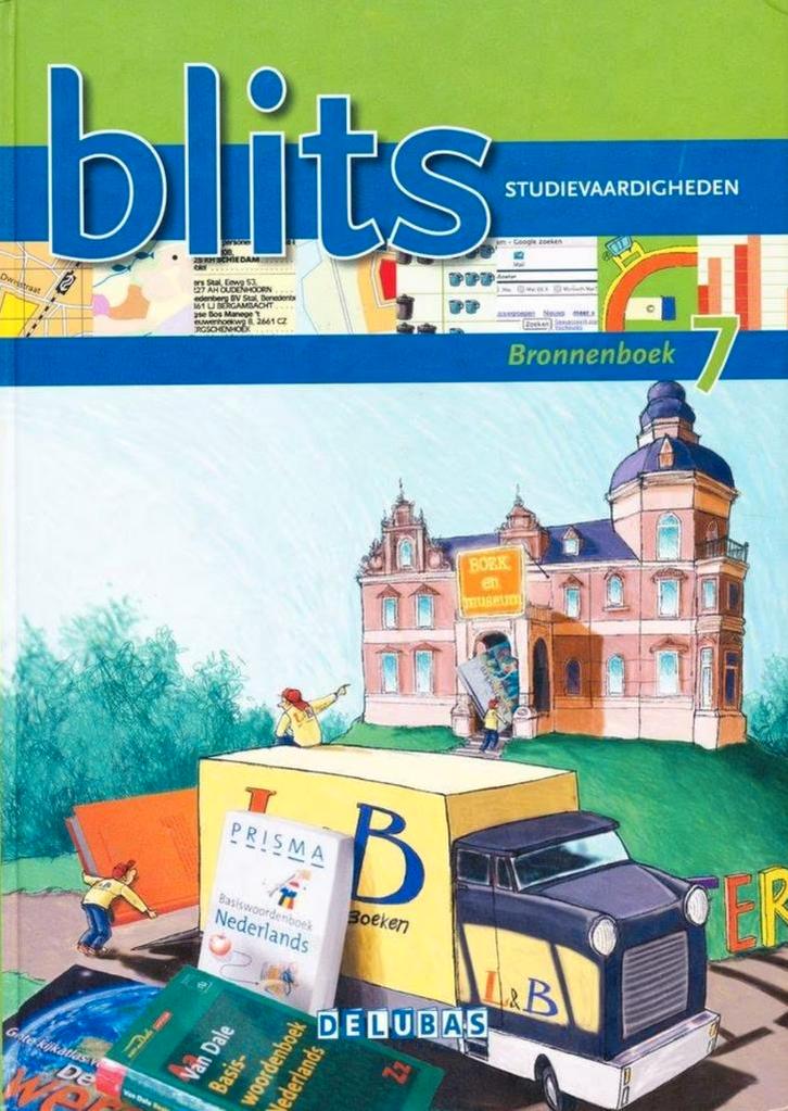 Blits Studievaardigheden Bronnenboek 7 - Groep 7, Boeken, Informatica en Computer, Ophalen of Verzenden