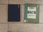 2 muziekboeken Bach, Muziek en Instrumenten, Bladmuziek, Gebruikt, Ophalen of Verzenden, Artiest of Componist, Klassiek