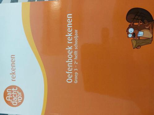 Rekenen / groep 3 2e helft schooljaar / Oefenboek / Aandacht, Boeken, Schoolboeken, Zo goed als nieuw, Nederlands, Overige niveaus