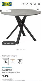 Mooie ronde  tafel van IKEA Mariedamm, Huis en Inrichting, Ophalen, 50 tot 100 cm, 100 tot 150 cm, Rond