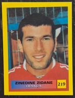 MOS sticker Zinedine Zidane - Frankrijk, EK 2000, Ophalen of Verzenden, Zo goed als nieuw, Buitenlandse clubs, Poster, Plaatje of Sticker