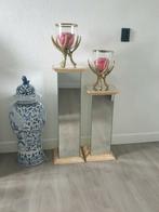 Spiegelzuilen, Ophalen, Gebruikt