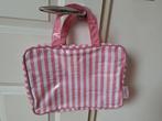 Charlie Choe Tas - Roze Gestreepte Toilettas, Kinderen en Baby's, Babymode-accessoires, Ophalen of Verzenden, Zo goed als nieuw