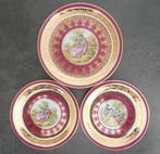 3 Limoges stijl bordjes - DW Karlsbader Porzellan [1792-B], Ophalen