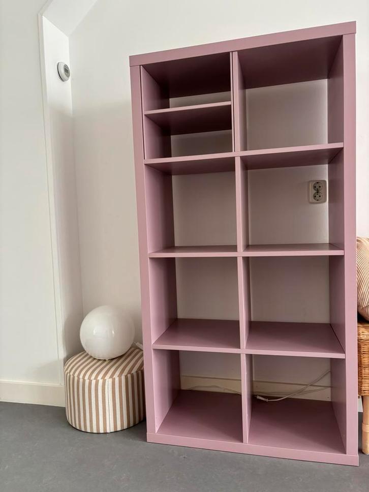 Ikea kallax geverfd, Huis en Inrichting, Kasten | Boekenkasten, Zo goed als nieuw, 50 tot 100 cm, Minder dan 100 cm, 25 tot 50 cm