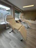Behandelstoel Sillon met Trays Wit, Ophalen, Zo goed als nieuw, Massagetafel