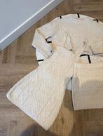 ZGAN 3x H&M gebreid trui jurk rok winter set knit XS S 34 36, Kleding | Dames, H&M, Wit, Ophalen of Verzenden, Zo goed als nieuw