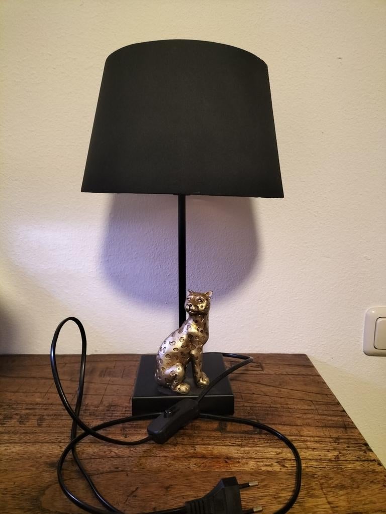Panter Bureau Lamp - Goede Staat, Gebruikt, Ophalen of Verzenden, Minder dan 100 cm, Modern