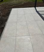 Keramische tegel 120x60x2 cm lichtgrijs, Tuin en Terras, Tegels en Klinkers, Keramiek, Ophalen of Verzenden, Zo goed als nieuw
