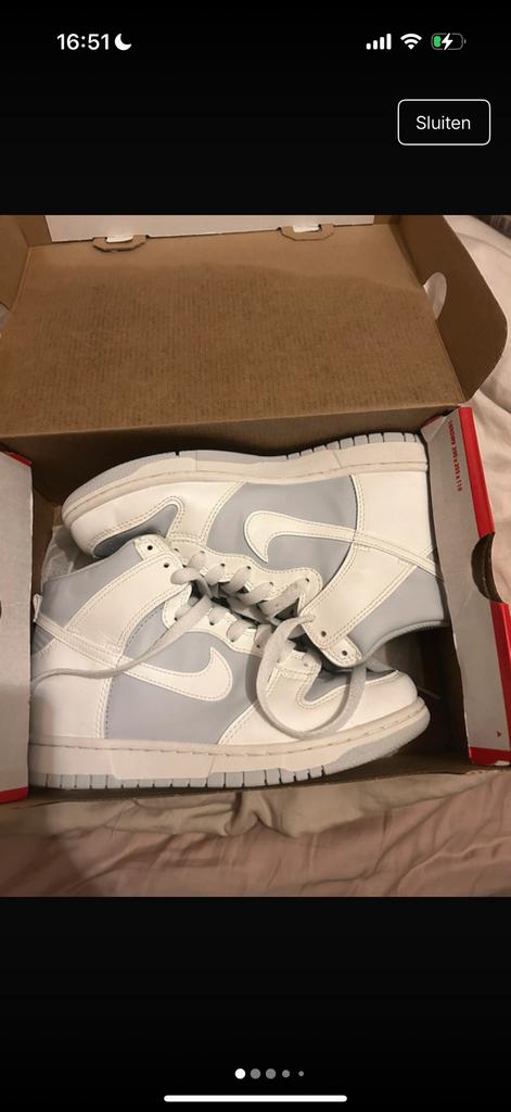 Nike dunk high 38, Sport en Fitness, Schaatsen, Ophalen of Verzenden, Zo goed als nieuw, IJshockeyschaatsen, Overige merken