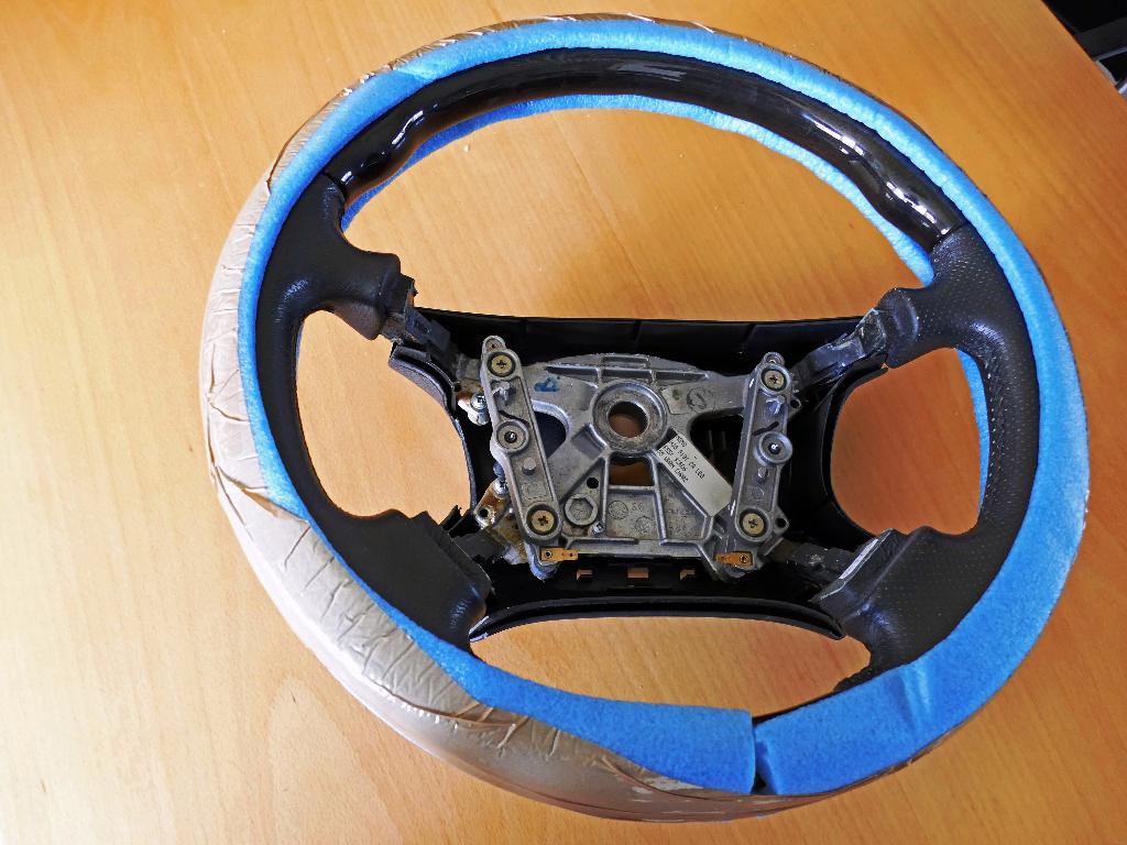 Stuurwiel Jaguar XK, leer/hout, exclusief, Auto-onderdelen, Ophalen of Verzenden, Gebruikt, Jaguar