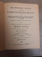 antiek boek Thomas Boston Viervoudige staat, Ophalen of Verzenden, Gelezen, Christendom | Protestants