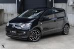 Volkswagen Up! 1.0 2012 | High Up | 5-DRS 75PK Luxe, Gebruikt, 4 stoelen, Leder en Stof, Zwart