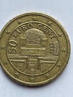 Oostenrijk munt van 50 cent 20 cent 10 cent en 5 cent., Ophalen of Verzenden, Oostenrijk, 5 cent, Losse munt