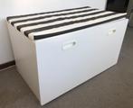 Bank met opbergruimte 90x52x48 cm, Huis en Inrichting, Banken | Bankstellen, Ophalen, Overige materialen, Gebruikt, Minder dan 75 cm
