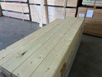 Vuren planken, vloerdelen 17x185mm, 2m50 lang, €15,50 per m2 beschikbaar voor biedingen