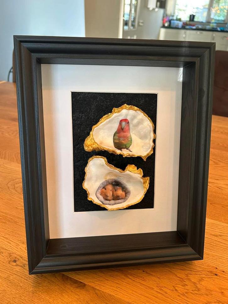 Dieren fotolijstjes mogelijk met je eigen huisdier foto, Huis en Inrichting, Woonaccessoires | Lijsten, Nieuw, Ophalen of Verzenden