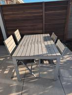 Tuinset Ikea, Tuin en Terras, Tuinsets en Loungesets, Ophalen, 4 zitplaatsen, Gebruikt, Aluminium