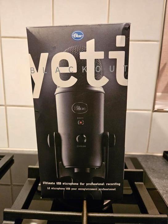 Yeti Blue [Black out] microfoon, Muziek en Instrumenten, Microfoons, Zo goed als nieuw, Studiomicrofoon, Ophalen of Verzenden