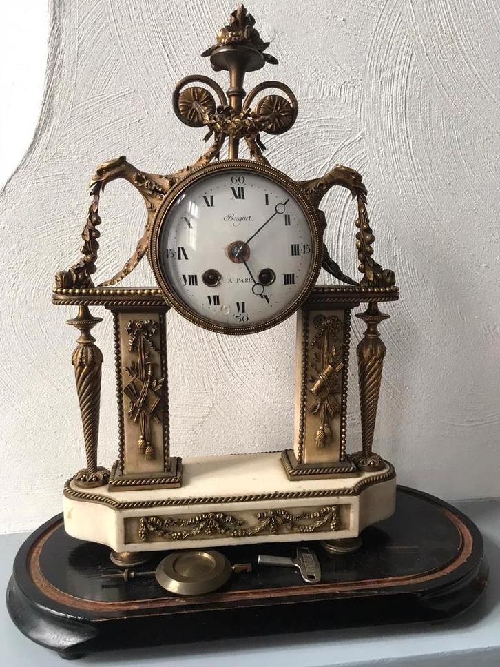 Breguet Paris Tafelklok - Zeer Mooie Staat, Antiek en Kunst, Antiek | Klokken, Ophalen of Verzenden