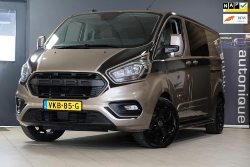 Ford TRANSIT CUSTOM 170pk dubbele cabine, Auto's, Bestelauto's, Te koop, ABS, Achteruitrijcamera, Airconditioning, Android Auto