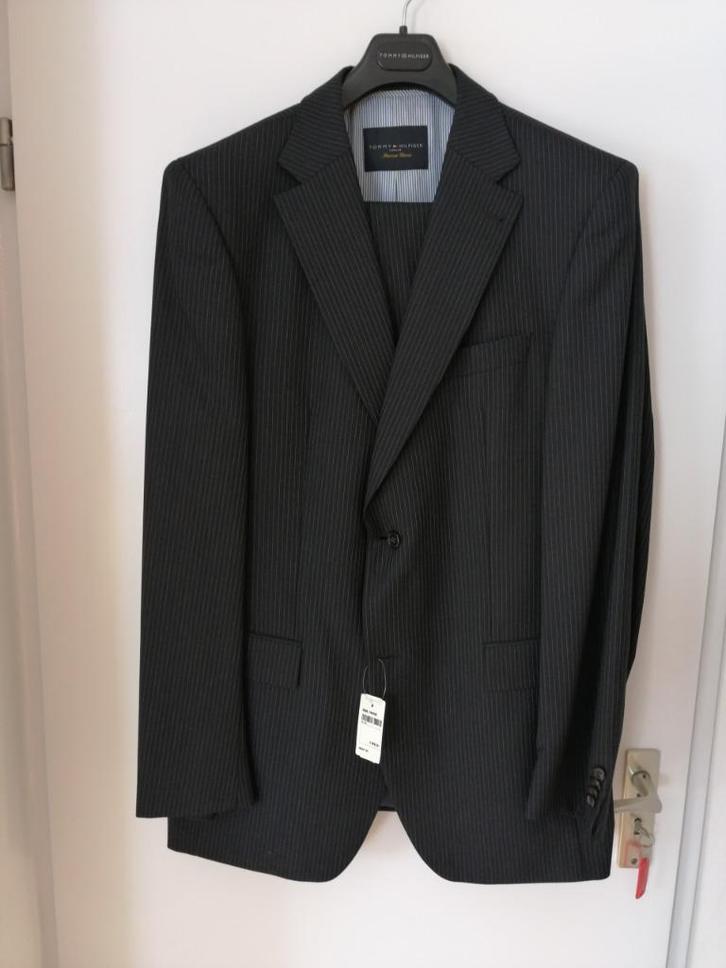 Tommy Hilfiger 2delig kostuum Sunny Date, Kleding | Heren, Kostuums en Colberts, Nieuw, Overige maten, Grijs, Ophalen of Verzenden