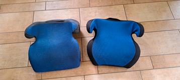 2x Zitverhoger Kind Blauw/Zwart beschikbaar voor biedingen