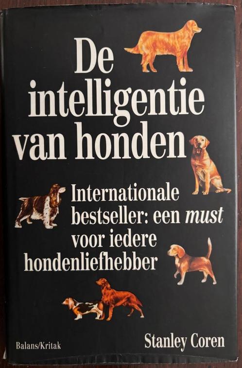 De intelligentie van honden Stanley Coren., Boeken, Dieren en Huisdieren, Zo goed als nieuw, Honden, Ophalen of Verzenden