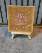 Tegel met tekst - Alles samen mooier, Ophalen of Verzenden, Zo goed als nieuw