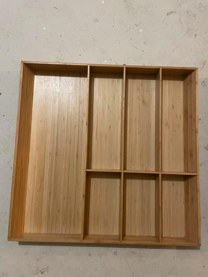 IKEA Bestekbak - Praktisch & Netjes!, Huis en Inrichting, Keuken | Bestek, Gebruikt, Los bestek, Hout, Ophalen
