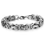 Koningsarmband., Sieraden, Tassen en Uiterlijk, Armbanden, Ophalen of Verzenden, Nieuw, Zilver, Staal