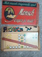 Zeer oud spel Mensch erger je niet., Ophalen of Verzenden, Gebruikt