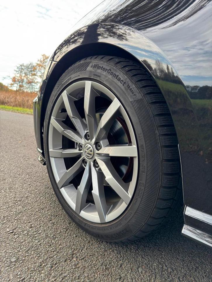 Originele VW Passat Monterey Velgen + Winterbanden, Auto-onderdelen, Banden en Velgen, Banden en Velgen, Winterbanden, 18 inch