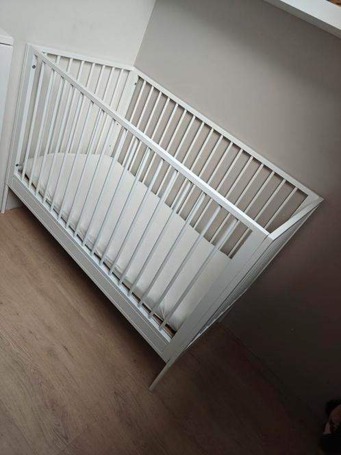 Ledikant Coming Kids Bliss - 60*120 - wit metaal, Kinderen en Baby's, Kinderkamer | Bedden, Zo goed als nieuw, Minder dan 140 cm