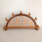 Vintage Duitse lichtboog lichterbogen Schwibbogen. Hout., Diversen, Kerst, Ophalen of Verzenden, Gebruikt