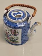 Vintage Chinees Theepotje Blauw Wit, Antiek en Kunst, Antiek | Porselein, Ophalen of Verzenden