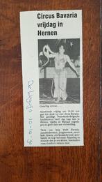 Circus/ items circus Bavaria/1990, 1991 en 2005., Ophalen of Verzenden, Gebruikt